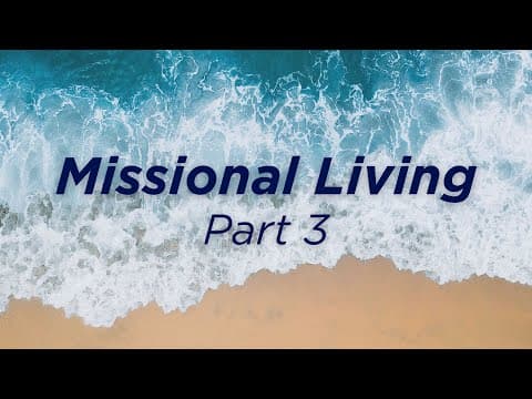 Missional Living Pt 3: Guest Speaker: Hugh Halter